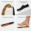 imageBruno Marc Mens Arch Support Casual Slipon Shoes Loafers for Men Non Slip Comfortable ShoesBlackWhite