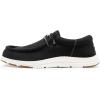 imageBruno Marc Mens Arch Support Casual Slipon Shoes Loafers for Men Non Slip Comfortable ShoesBlackWhite
