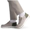 imageBruno Marc Mens Arch Support Casual Slipon Shoes Loafers for Men Non Slip Comfortable ShoesSandGreen