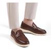 imageBruno Marc Mens Casual Dress Shoes Slipon Lightweight Penny LoafersDark Brown