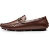 imageBruno Marc Mens Penny Loafers Moccasins ShoesBrown