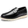 imageBruno Marc Mens Casual Dress Shoes Slipon Lightweight Penny LoafersBlack
