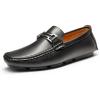 imageBruno Marc Mens Penny Loafers Moccasins ShoesBlack