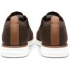 imageBruno Marc Mens KnitFlex Breeze Mesh Sneakers Oxfords LaceUp Lightweight Casual Walking Shoes01 Brown
