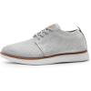 imageBruno Marc Mens KnitFlex Breeze Mesh Sneakers Oxfords LaceUp Lightweight Casual Walking Shoes01 Grey