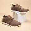 imageBruno Marc Mens KnitFlex Breeze Mesh Sneakers Oxfords LaceUp Lightweight Casual Walking Shoes01 LightBrown