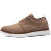 imageBruno Marc Mens KnitFlex Breeze Mesh Sneakers Oxfords LaceUp Lightweight Casual Walking Shoes01 LightBrown