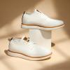 imageBruno Marc Mens KnitFlex Breeze Mesh Sneakers Oxfords LaceUp Lightweight Casual Walking Shoes01 White