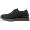 imageBruno Marc Mens KnitFlex Breeze Mesh Sneakers Oxfords LaceUp Lightweight Casual Walking Shoes02 AllBlack