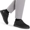 imageBruno Marc Mens KnitFlex Breeze Mesh Sneakers Oxfords LaceUp Lightweight Casual Walking Shoes02 AllBlack