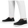 imageBruno Marc Mens KnitFlex Breeze Mesh Sneakers Oxfords LaceUp Lightweight Casual Walking Shoes02 BlackGrey