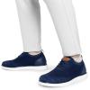 imageBruno Marc Mens KnitFlex Breeze Mesh Sneakers Oxfords LaceUp Lightweight Casual Walking Shoes02 DarkBlue