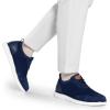 imageBruno Marc Mens KnitFlex Breeze Mesh Sneakers Oxfords LaceUp Lightweight Casual Walking Shoes02 DarkBlue
