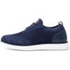imageBruno Marc Mens KnitFlex Breeze Mesh Sneakers Oxfords LaceUp Lightweight Casual Walking Shoes02 DarkBlue