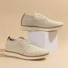 imageBruno Marc Mens KnitFlex Breeze Mesh Sneakers Oxfords LaceUp Lightweight Casual Walking ShoesApricot