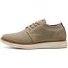 imageBruno Marc Mens KnitFlex Breeze Mesh Sneakers Oxfords LaceUp Lightweight Casual Walking ShoesKhaki