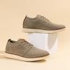 imageBruno Marc Mens KnitFlex Breeze Mesh Sneakers Oxfords LaceUp Lightweight Casual Walking ShoesKhaki