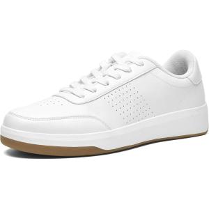 imageBruno Marc Mens Casual Arch Support Fashion Sneaker Comfortable Dress ShoesWhite