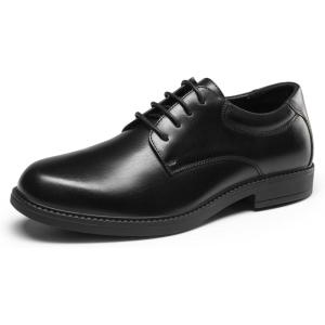 imageBruno Marc Mens Non Slip Work Shoes Waterproof Restaurant Derby Dress ShoesAll Blackpu