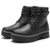 imageBruno Marc Mens Snow Winter Insulated Waterproof Outdoor BootsBlack