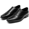 imageBruno Marc Mens Dress Shoes Bussiness Formal Oxfords Wesley Lace Up Soft PlainToeBlack