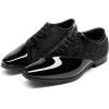 imageBruno Marc Mens Dress Shoes Classic Laceup Caden Glossy Velvet Formal OxfordBlack