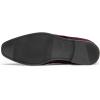 imageBruno Marc Mens Dress Shoes Classic Laceup Caden Glossy Velvet Formal OxfordDark Red