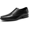 imageBruno Marc Mens Dress Shoes Bussiness Formal Oxfords Wesley Lace Up Soft PlainToeBlack