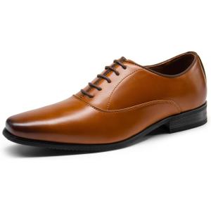 imageBruno Marc Mens Dress Shoes Bussiness Formal Oxfords Wesley Lace Up Soft PlainToeBrown