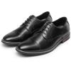 imageBruno Marc Mens Prince Classic Modern Formal Oxford Lace Up Dress ShoesBlack