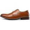 imageBruno Marc Mens Prince Classic Modern Formal Oxford Lace Up Dress ShoesBrown