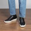 imageBruno Marc Mens Casual Dress Sneaker LaceUp Business Shoes Lightweight Fashion Sneakers WaveFlex CoreLuxBlack