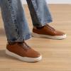 imageBruno Marc Mens Casual Dress Sneaker LaceUp Business Shoes Lightweight Fashion Sneakers WaveFlex CoreLuxBrown