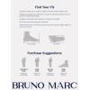 imageBruno Marc Mens Casual Dress Sneakers Business Shoes Laceup Flexible Fashion SneakersWhite