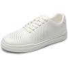 imageBruno Marc Mens Casual Dress Sneaker LaceUp Business Shoes Lightweight Fashion Sneakers WaveFlex CoreLuxWhite