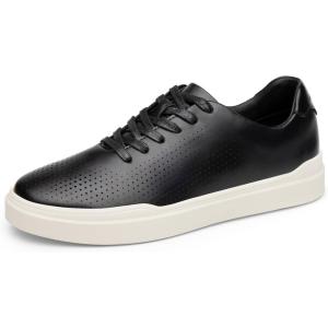 imageBruno Marc Mens Casual Dress Sneaker LaceUp Business Shoes Lightweight Fashion Sneakers WaveFlex CoreLuxBlack