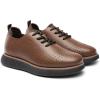 imageBruno Marc Boys MaxFlex Fashion Dress Sneakers Oxfords Classic Casual ShoesBrown