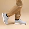 imageBruno Marc LaceUp Comfortable Dress Sneakers Fashion ShoesGrey