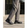imageBruno Marc Mens Dress Sneakers Casual Lace Up Oxford Cushioned Walking Shoes Lightweight Breathable MaxFlex ActiveUrbanAll Black