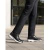 imageBruno Marc Mens Dress Sneakers Casual Lace Up Oxford Cushioned Walking Shoes Lightweight Breathable MaxFlex ActiveUrbanBlack