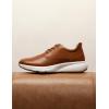 imageBruno Marc Mens Dress Sneakers Casual Lace Up Oxford Cushioned Walking Shoes Lightweight Breathable MaxFlex ActiveUrbanBrown