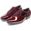 imageBruno Marc Mens Dress Tuxedo Shoes Classic Patent Velvet Laceup Formal Caden OxfordDark Red
