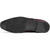 imageBruno Marc Mens Dress Tuxedo Shoes Classic Patent Velvet Laceup Formal Caden OxfordDark Red