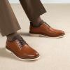 imageBruno Marc Mens LaceUp Comfortable Fashion Dress ShoesBrown