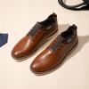 imageBruno Marc Mens LaceUp Comfortable Fashion Dress ShoesBrown