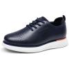 imageBruno Marc Boys MaxFlex Fashion Dress Sneakers Oxfords Classic Casual ShoesNavy