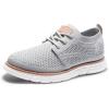 imageBruno Marc LaceUp Comfortable Dress Sneakers Fashion ShoesGrey