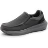 imageBruno Marc Mens Loafers Slipon Casual Walking Shoes Comfortable Canvas SneakersBlack