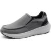 imageBruno Marc Mens Loafers Slipon Casual Walking Shoes Comfortable Canvas SneakersDark Grey