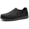 imageBruno Marc Mens Slipon Loafers Casual Lightweight Stretch ShoesBlack